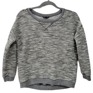 American Eagle Outfitters Gray Textured‎ Knit Pullover Sweater Small